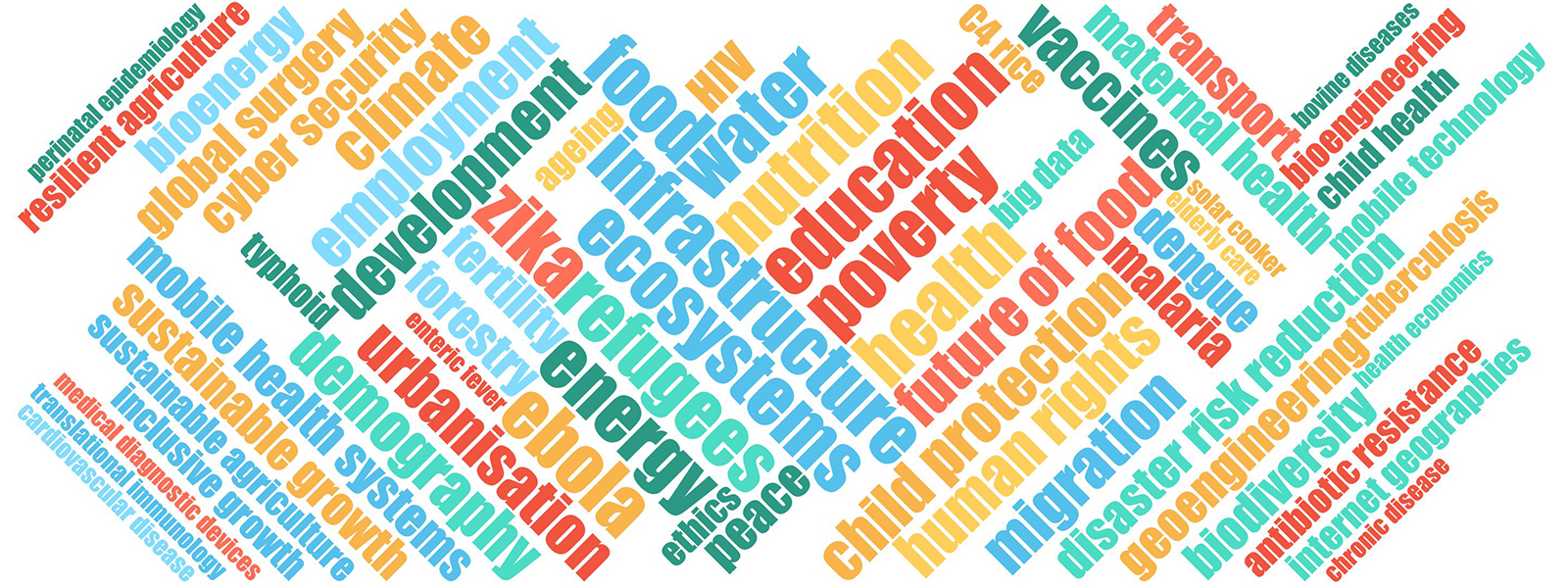 Oxford expertise word cloud